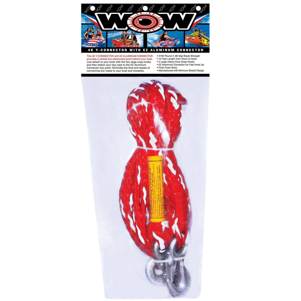 WOW World of Watersports Qualifies for Free Shipping WOW World of Watersports 4K Y-Connector #11-3030