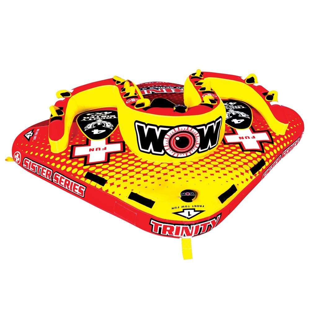 WOW World Of Watersports Trinity 4 Person Sister Towable #15-1080