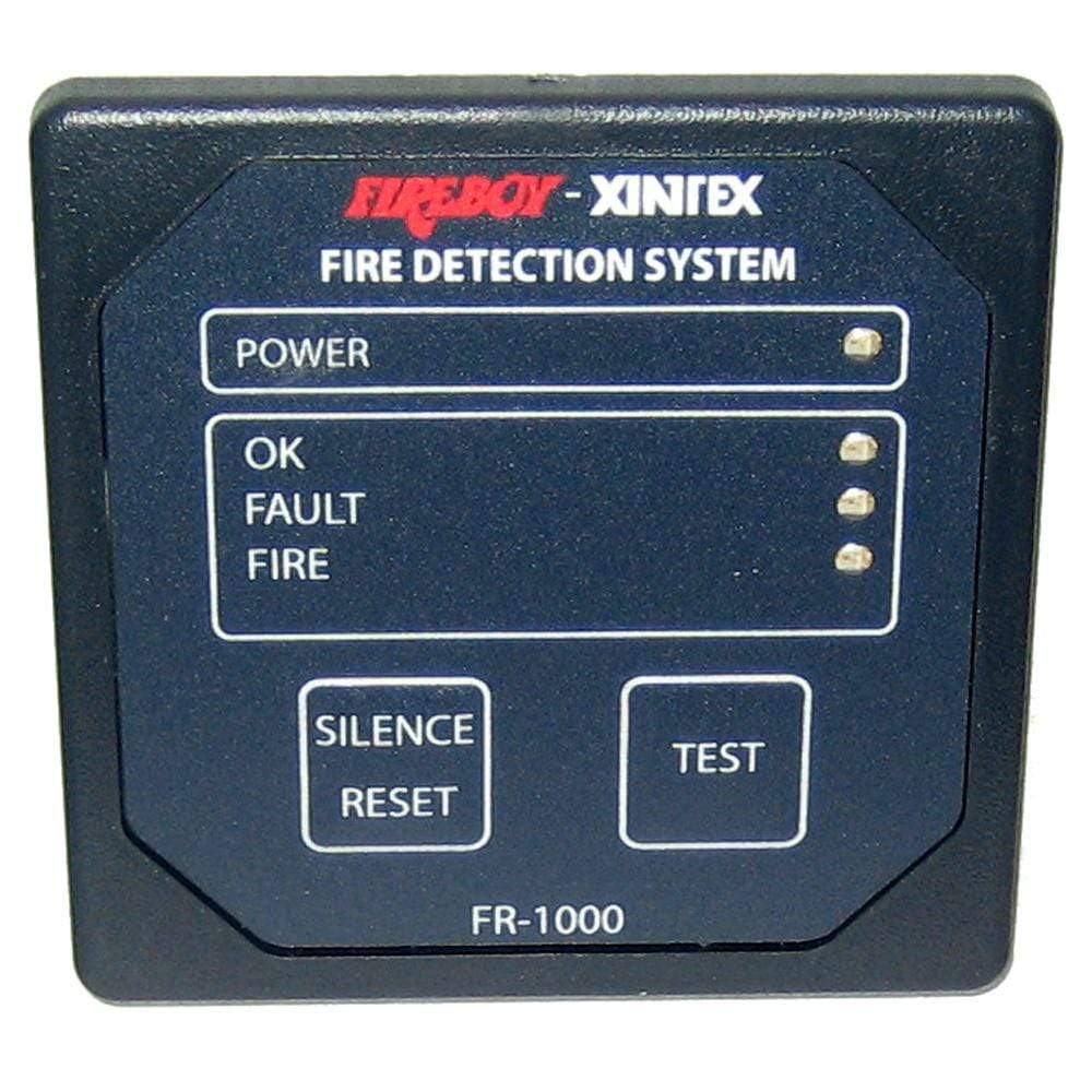 Xintex-Fireboy Qualifies for Free Shipping Xintex 1 Zone Fire Detection & Alarm Panel 2-5/8" Square #FR-1000-R