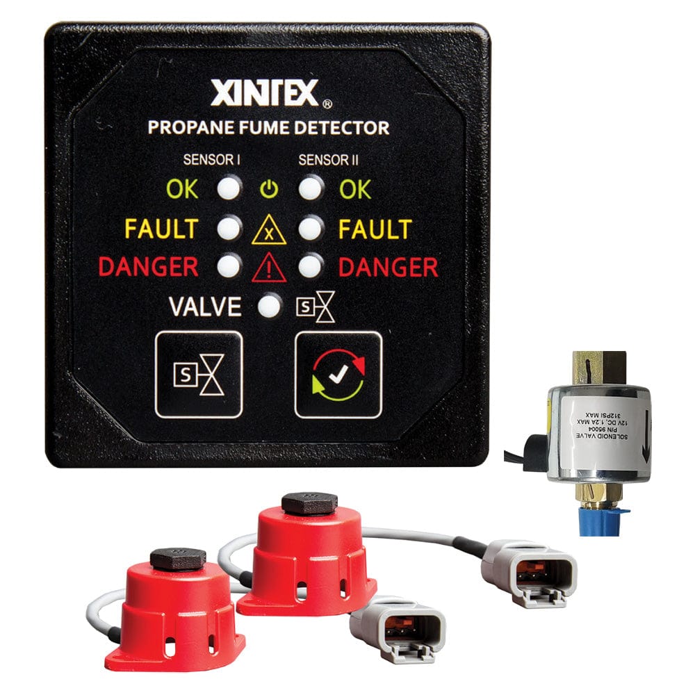 Xintex-Fireboy Qualifies for Free Shipping Xintex Propane Fume Detector 2-Channel #P-2BS-24-R