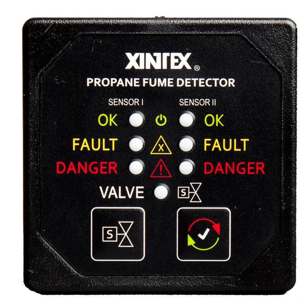 Xintex-Fireboy Qualifies for Free Shipping Xintex Propane Fume Detector 2-Channel Sensors #P-2BNV-R