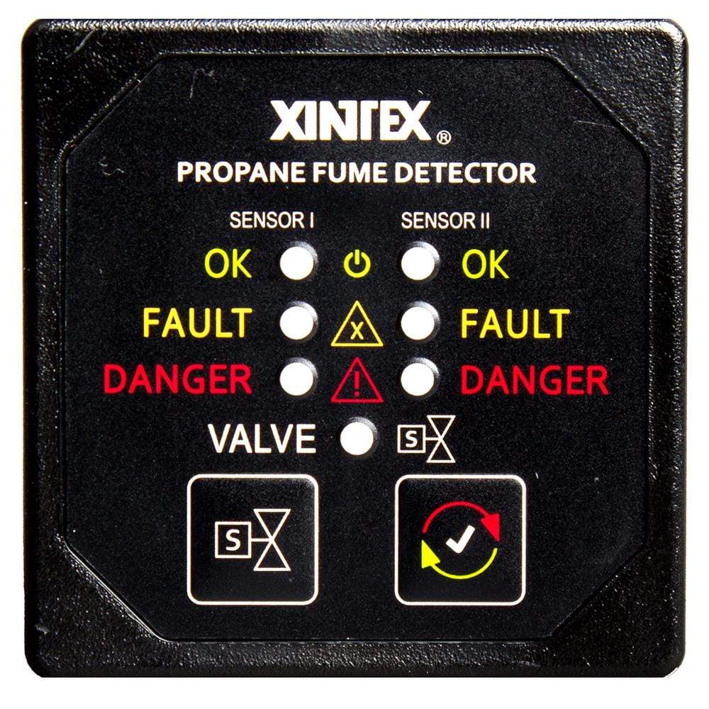 Xintex-Fireboy Qualifies for Free Shipping Xintex Propane Fume Detector 2-Channel Sensors #P-2BS-R
