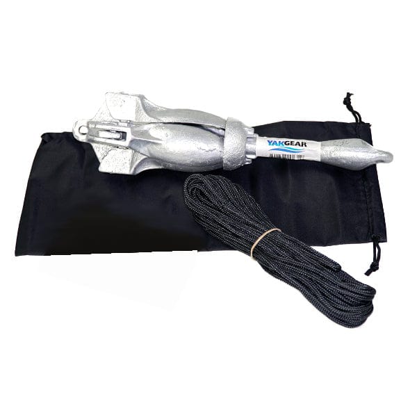 YakGear Qualifies for Free Shipping YakGear Anchor In A Bag 3.3 lb Grapnel Anchor #AB3
