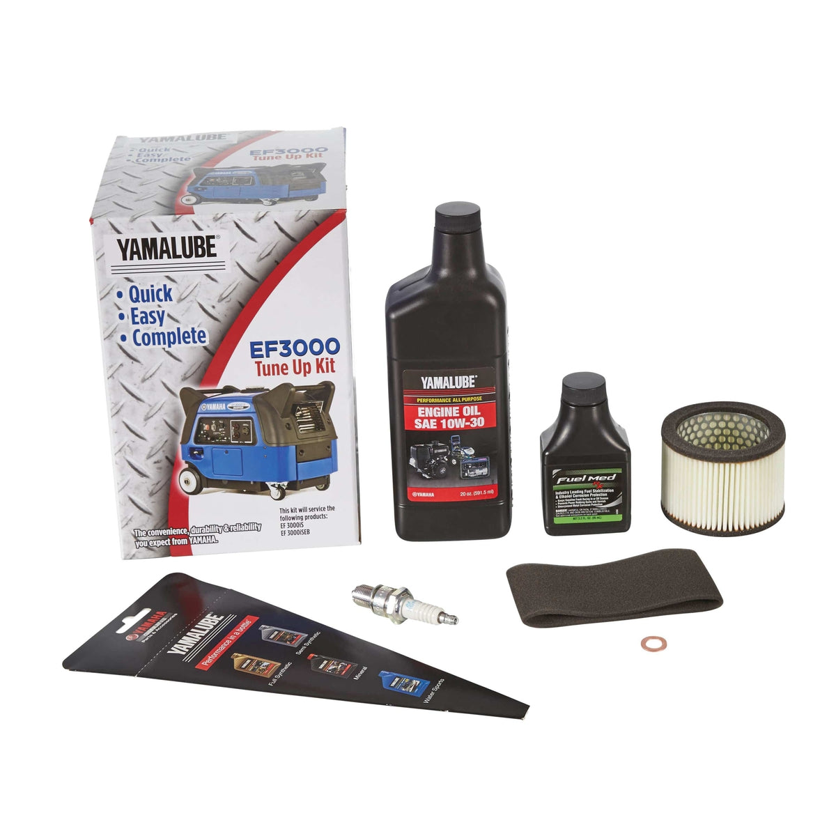 Yamaha EF2400ISHC Generator Tune-Up Kit #LUB-EF300-KT-00