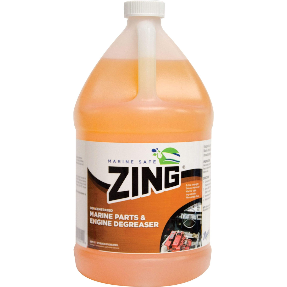 Zing Marine-Safe Marine Parts/Engine Degreaser 1-Gallon #10500