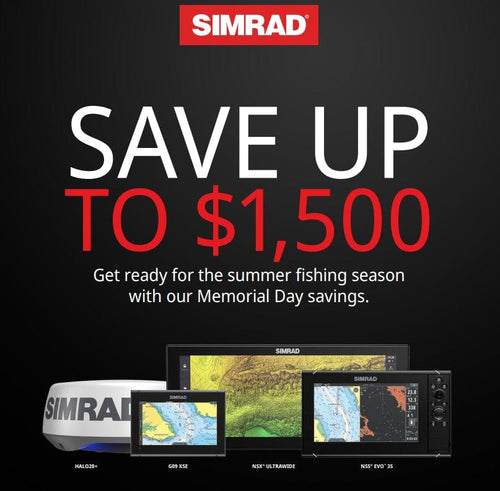 Simrad Memorial Day Savings