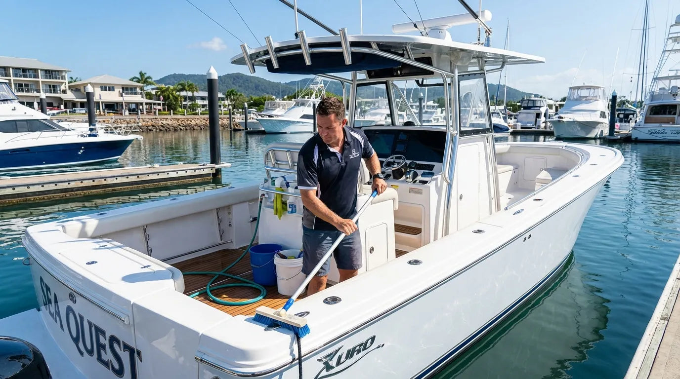 Marine Cleaning Tools That Save Time and Protect Gelcoat