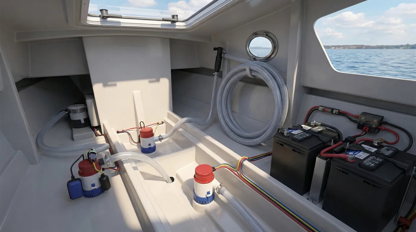 Automatic Bilge Pumps vs Manual: Real Failure Scenarios & Redundant Design