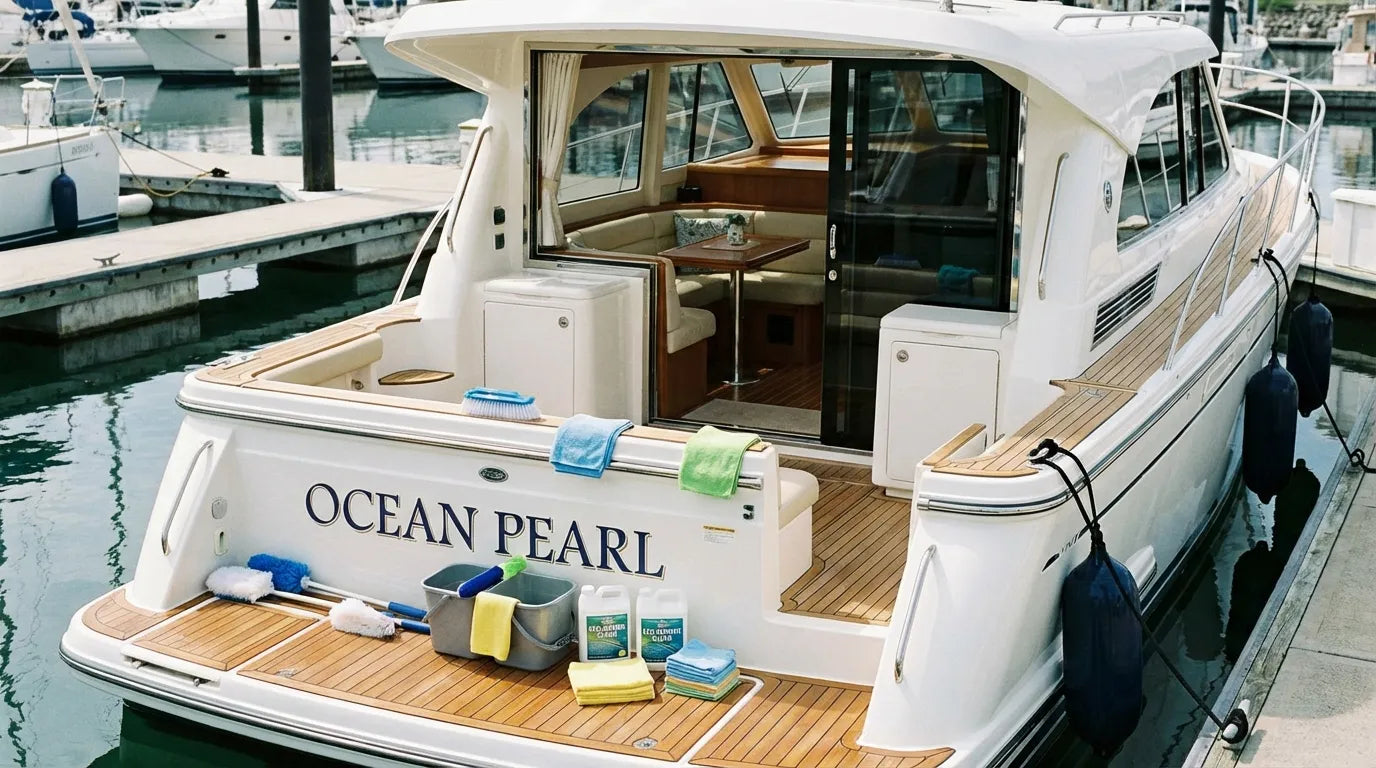 Boat Cleaning Tools: Step-by-Step Guide for Hull, Deck & Interior