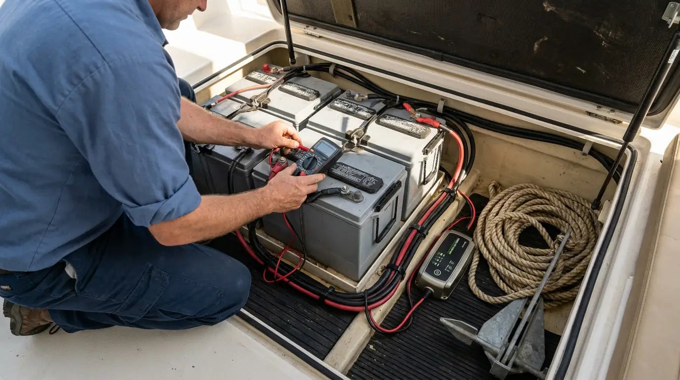 Trolling Motor Batteries Maintenance Checklist