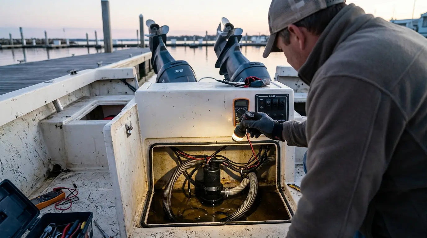 How to Troubleshoot Common Bilge Pump Issues