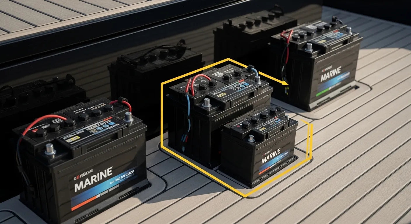 Marine Battery Chemistries Compared: AGM vs Lithium vs Flooded for Real-World Boating Use
