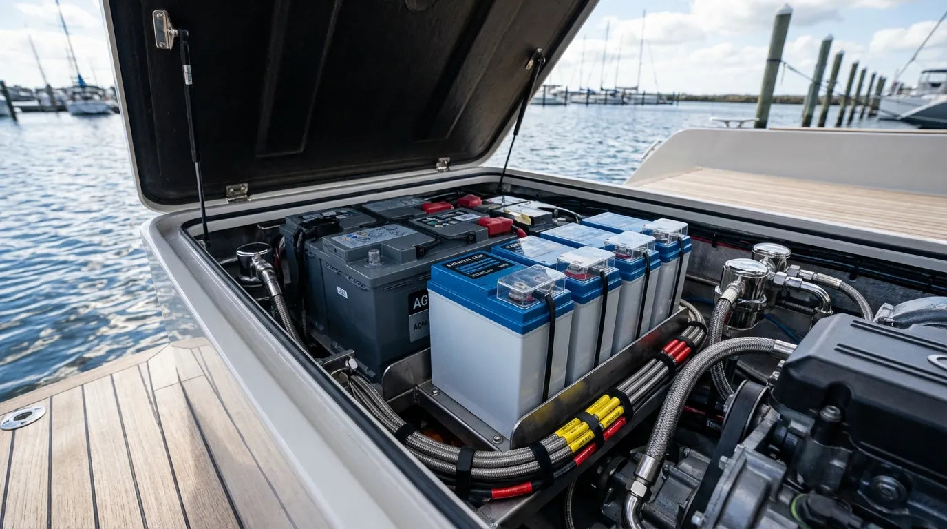 Marine Battery Selection: Matching Chemistry to Real Use