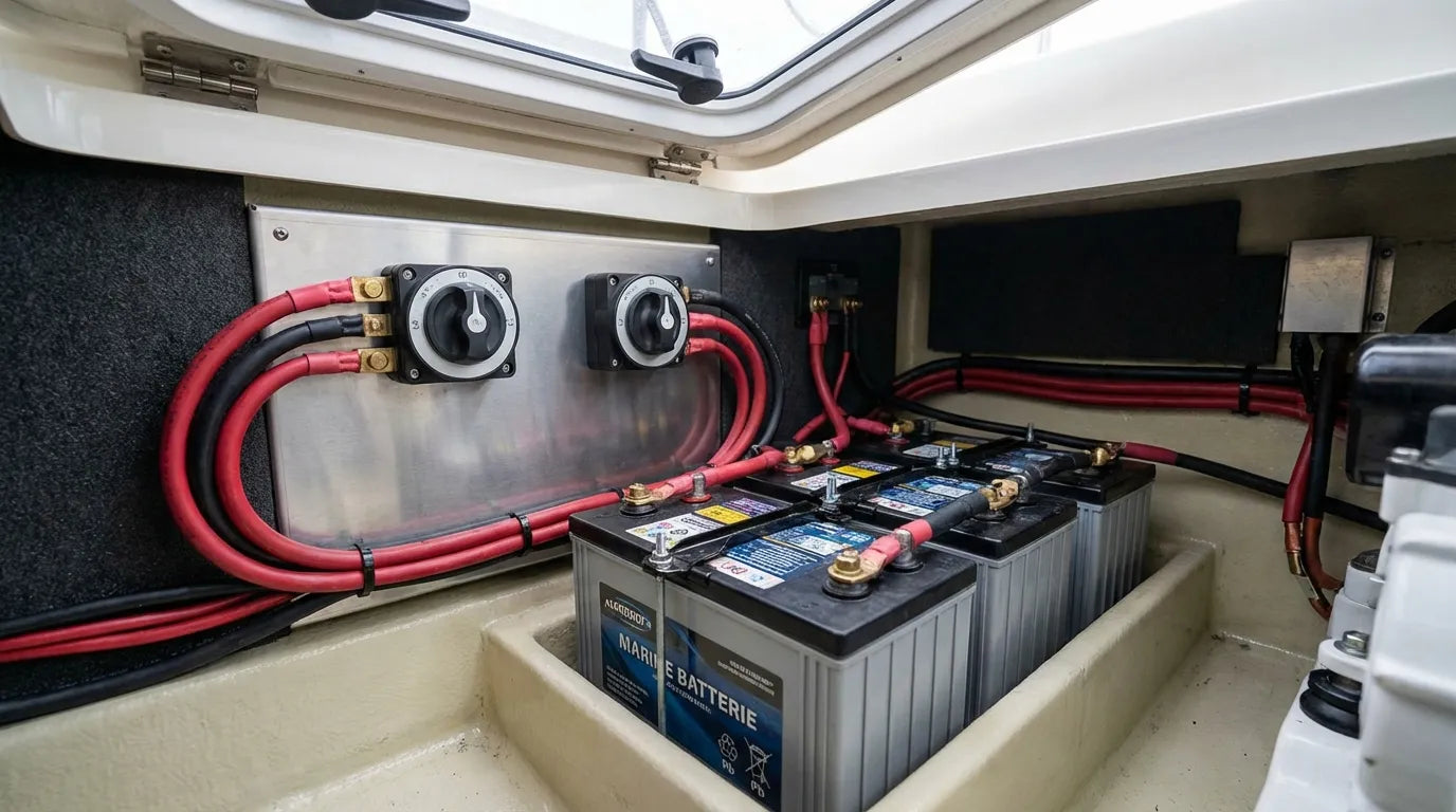 Marine Batteries Wiring Mistakes That Kill Performance