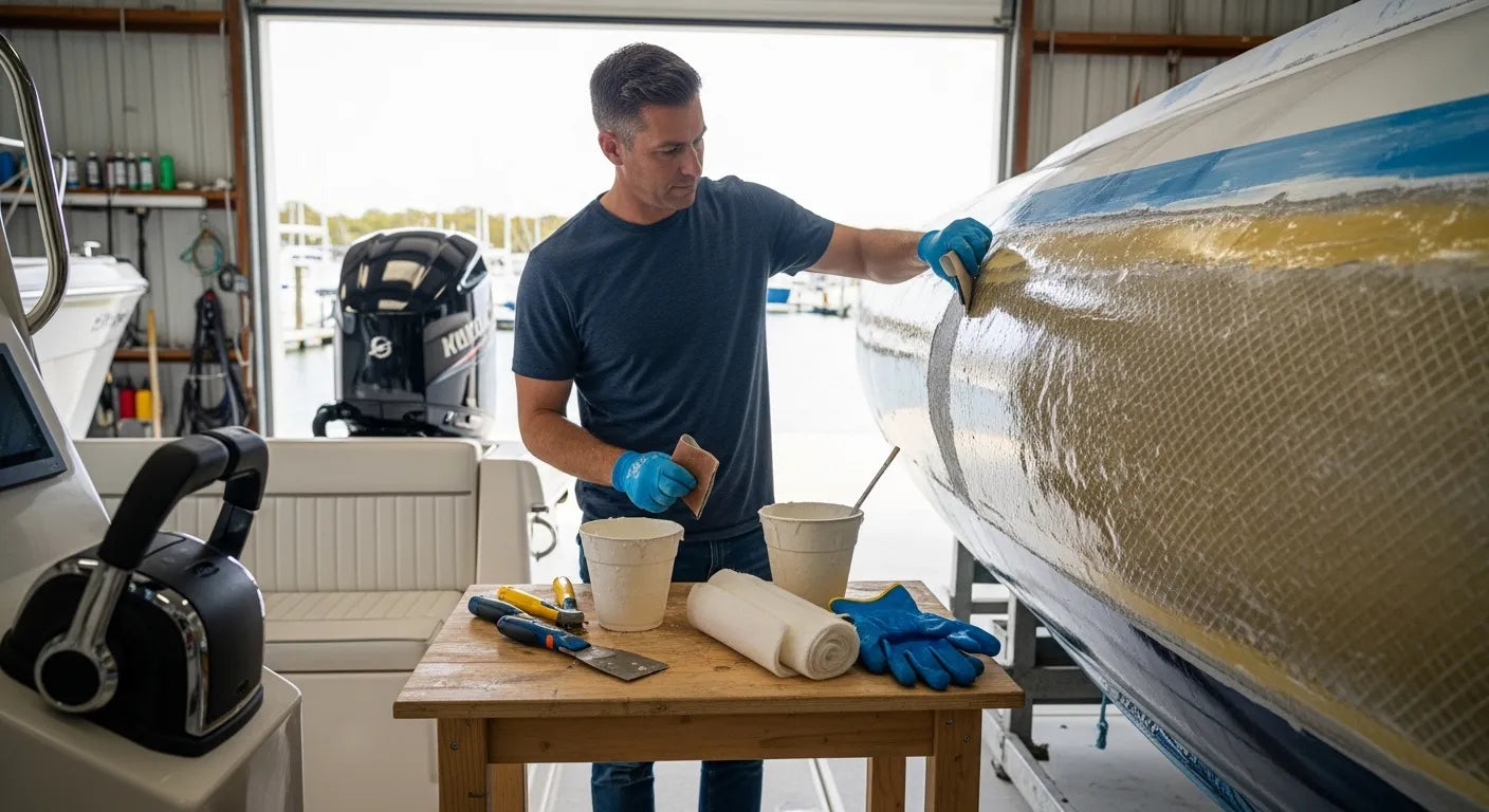 Marine Epoxy for Boat Repairs: When to Use It, Where It Fails, and How to Get Long-Lasting Results