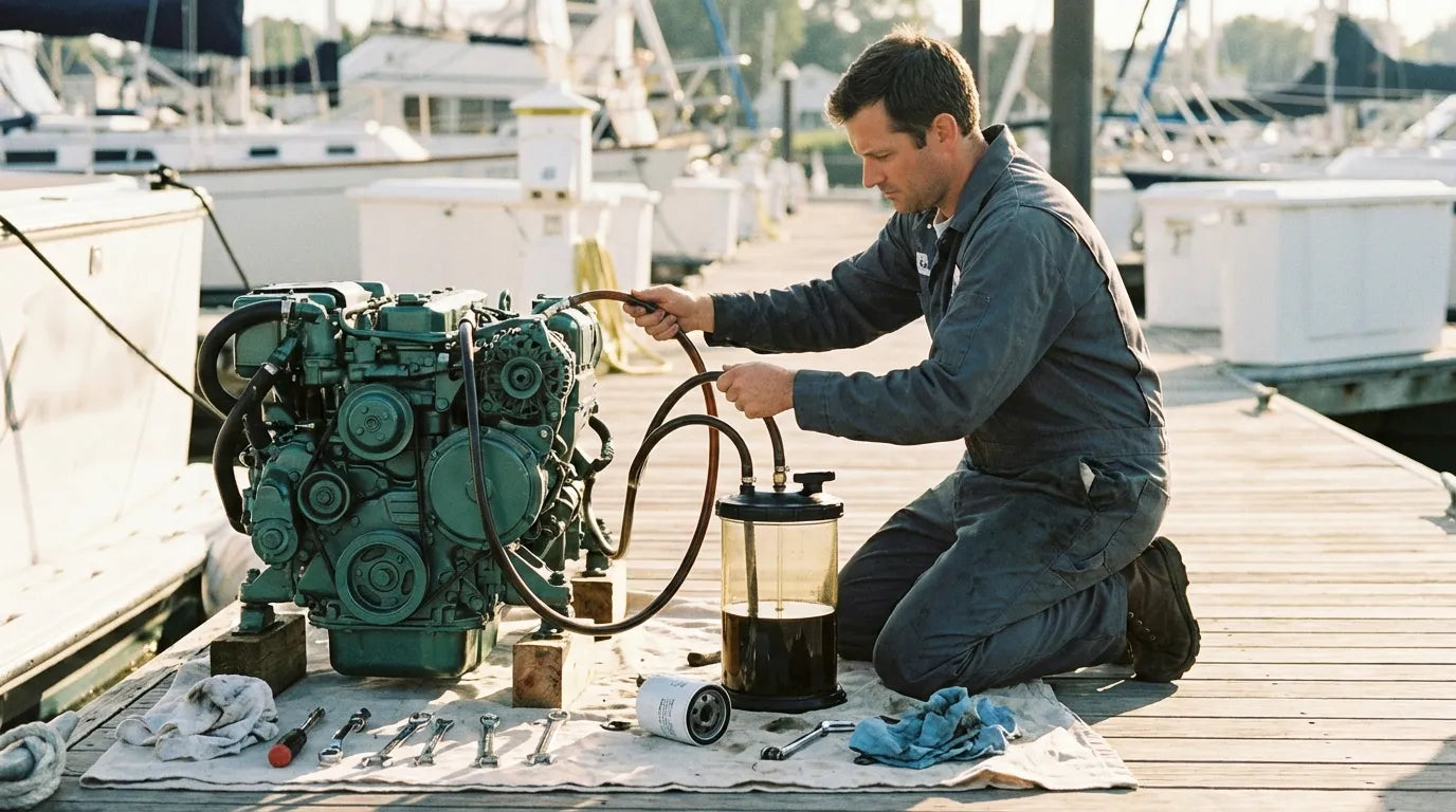Marine Oil Change Kit Review: Cleaner, Faster, Safer Engine Service