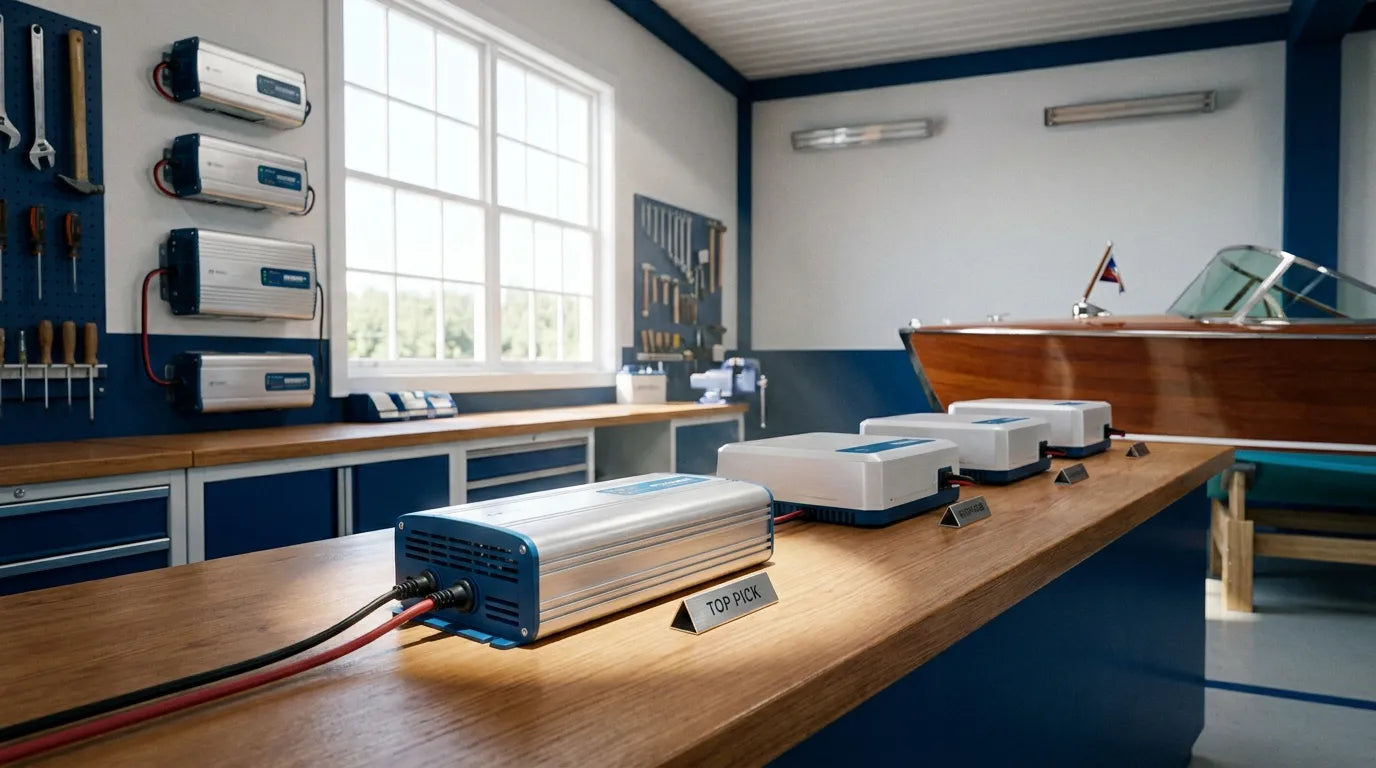 Best Battery Chargers for Boats in 2026: Smart, Multi-Bank, Portable, and Lithium-Compatible Options Compared