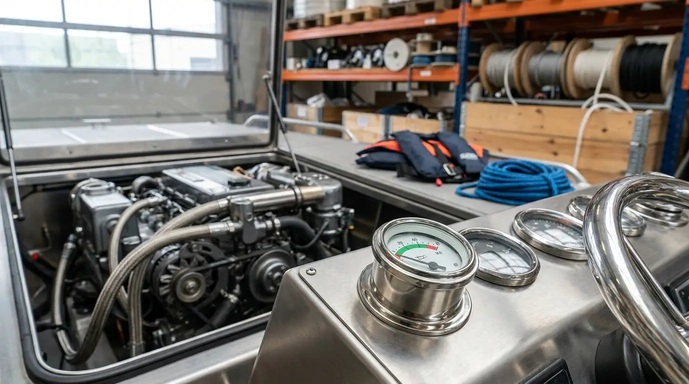 Oil Pressure Gauge Guide for Boat Engines