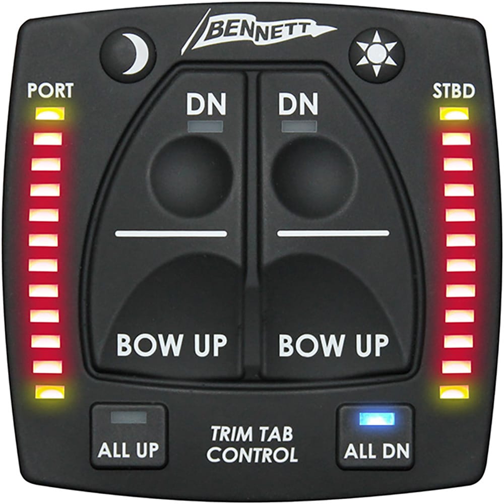 Bennett Trim Tabs OBI9000E-DS Controls & Indicators