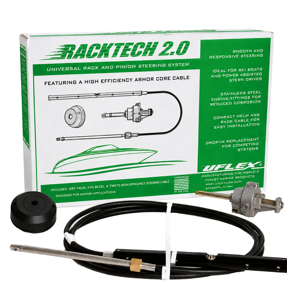 Uflex USA RACKTECH2.016 Steering Kits
