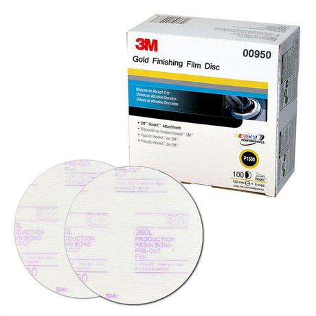 3M Marine Qualifies for Free Shipping 3M Marine 6" P1500 Hookit Finishing Film #00950
