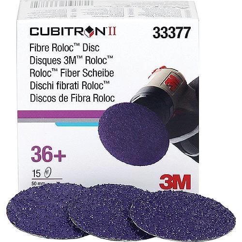 3M Marine Qualifies for Free Shipping 3M Marine Cubitron II Fibre Roloc 3" 36+ #33389