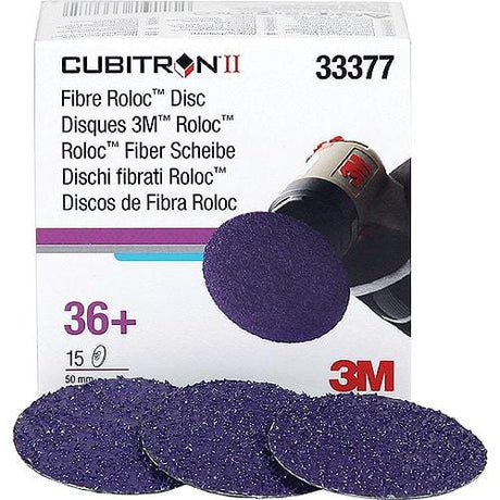 3M Marine Qualifies for Free Shipping 3M Marine Cubitron II Fibre Roloc 3" 36+ #33389