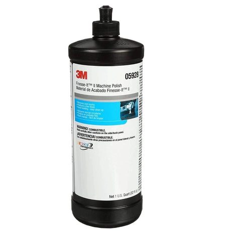 3M Marine Qualifies for Free Shipping 3M Marine Finesse-It II Machine Polish, 1 quart  #05928