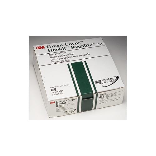 3M Marine Qualifies for Free Shipping 3M Marine Green Corps Hookit Disc D/F 6" 36E Case #00616