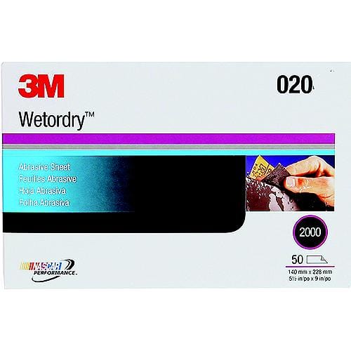 3M Marine Qualifies for Free Shipping 3M Marine P2000 Wetordry Sandpaper Sheet #02044