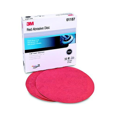 3M Marine Qualifies for Free Shipping 3M Marine Red Hookit Disc 6" P600a 50-pk #01189