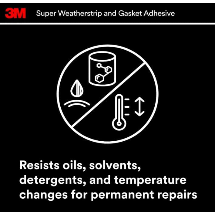 3M Marine Qualifies for Free Shipping 3M Marine Super Weatherstrip Adhesive 5 oz Tube #08001