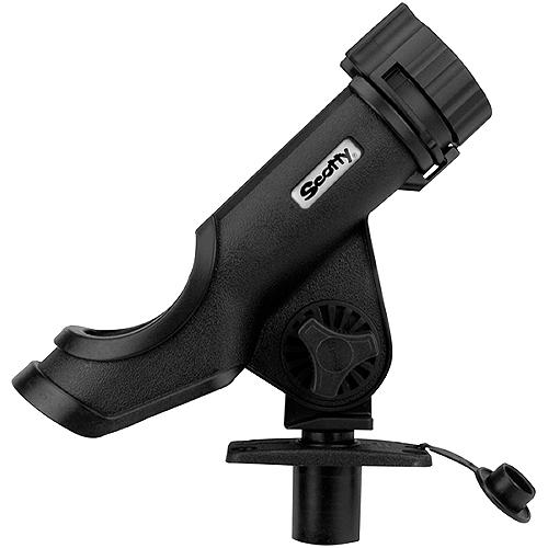Scotty Qualifies for Free Shipping Scotty Rod Holder Flush-Mount Black #231BK