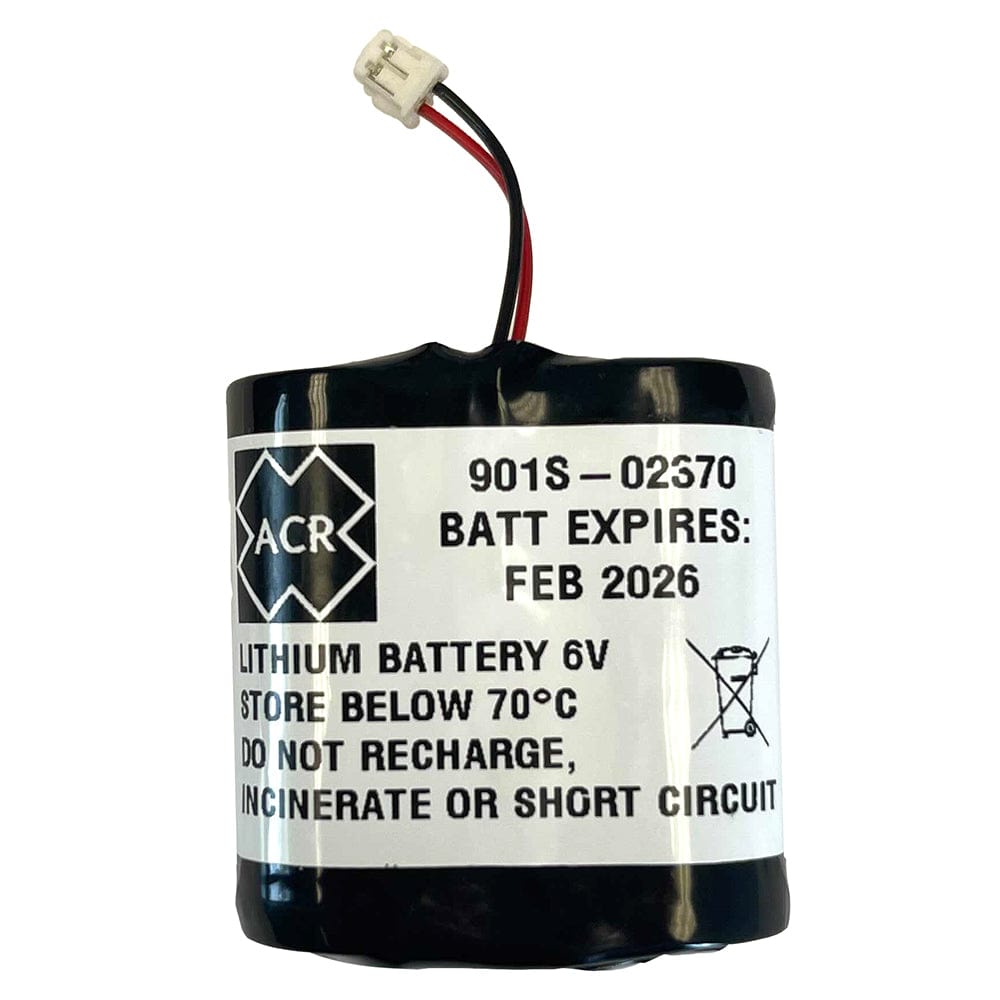 ACR Electronics Qualifies for Free Shipping ACR AISLink MOB Replacement Battery End User Replaceable #9608