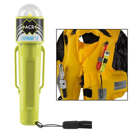 ACR Electronics Qualifies for Free Shipping ACR C-Strobe LED Light Jacket Emergency Signal USCG Solas #3965