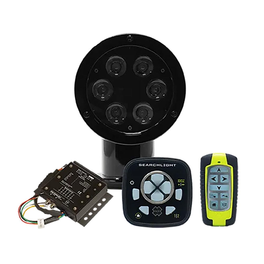 ACR Electronics Qualifies for Free Shipping ACR RCL 50 LED Searchlight Black with URP-103 Wired Point Pad #1981