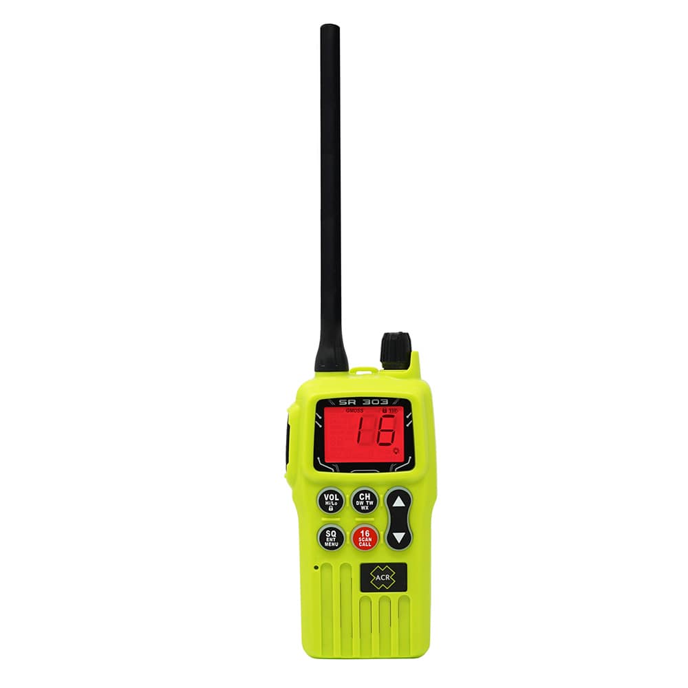 ACR Electronics Qualifies for Free Shipping ACR SR303 Survival Radio Kit VHF Multi-Channel GMDSS/FCC/MED #4587