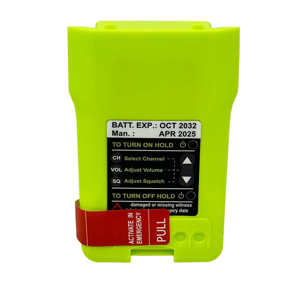ACR Electronics Not Qualified for Free Shipping ACR SR303 VHF LB15V Lithium Battery #4588