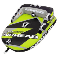 Kwik Tek Qualifies for Free Shipping AIRHEAD Quick Water 2-Rider Towable Tube Yellow/Black #AHT50187YBK