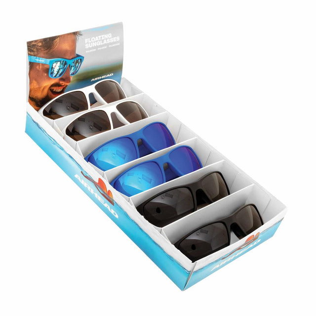 Kwik Tek Qualifies for Free Shipping AIRHEAD Sport Floating Sunglasses Assorted 6-pk #AHS50140SPQ