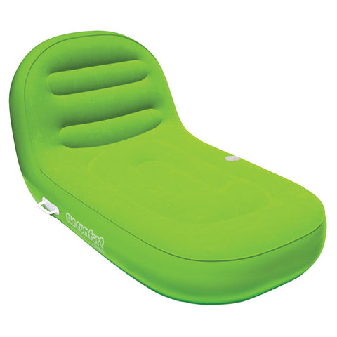 Kwik Tek Qualifies for Free Shipping AIRHEAD Suncomfort Cool Suede Chaise Lounge Lime #AHSC-007