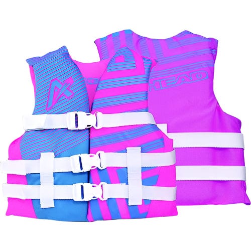 Kwik Tek Qualifies for Free Shipping AIRHEAD Trend Vest Pink/Blue Youth #3008103AHPSB
