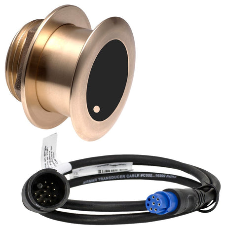 Airmar Qualifies for Free Shipping Airmar B175L Bronze 0-Degree Thru-Hull 1kw 8-Pin Garmin #B175C-L-0-8G