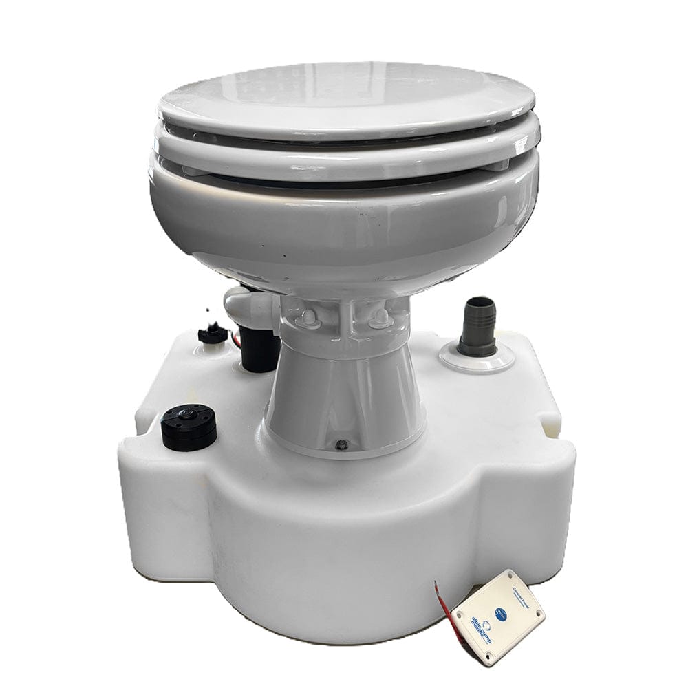 Albin Pump Marine Not Qualified for Free Shipping Albin Pump Votager Electric Compact Toilet System with Tank #07-06-016
