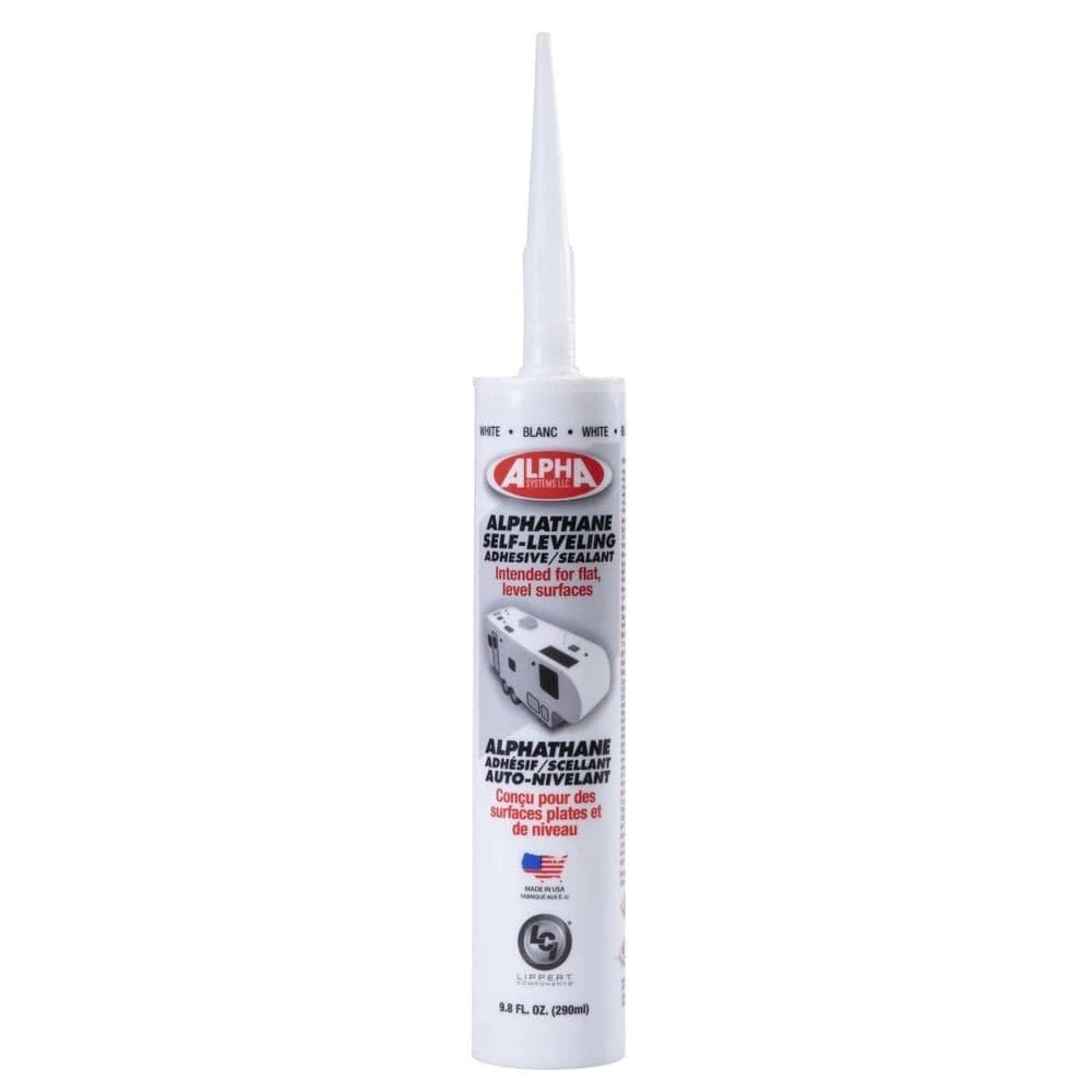 Alpha Systems Qualifies for Free Shipping Alpha Systems 5121 Alphathane Self-Leveling Sealant White 9.8 oz #862215
