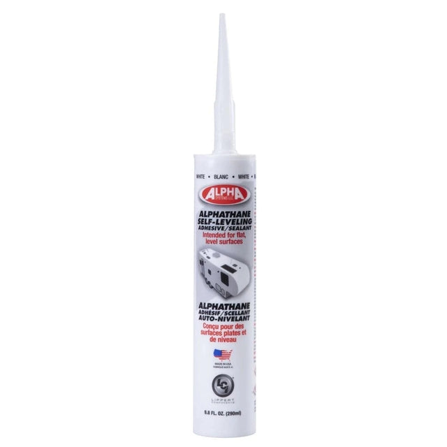 Alpha Systems Qualifies for Free Shipping Alpha Systems 5121 Alphathane Self-Leveling Sealant White 9.8 oz #862215