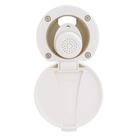 Ambassador Marine Qualifies for Free Shipping Ambassador Marine Recessed Shower Kit Plastic Lid/Cup #137-0000-WH-R
