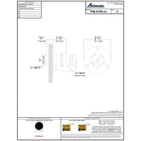 Ambassador Marine Qualifies for Free Shipping Ambassador Marine Water Inlet with Cap 316 SS #P56-0191-SS-R