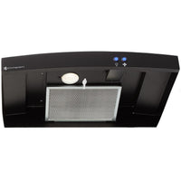 American Technology Not Qualified for Free Shipping American Technology Range Hood 12v Ventless Black Glass #280-2300