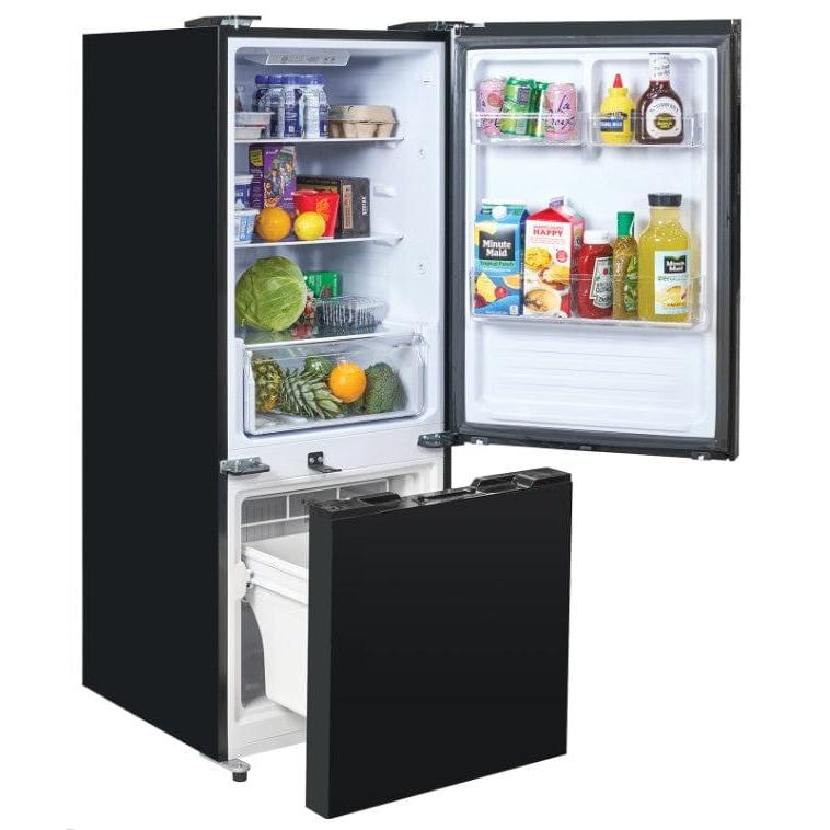 American Technology Truck Freight - Not Qualified for Free Shipping American Technology Refrigerator 12v 10.7cf Black Glass #180-2562